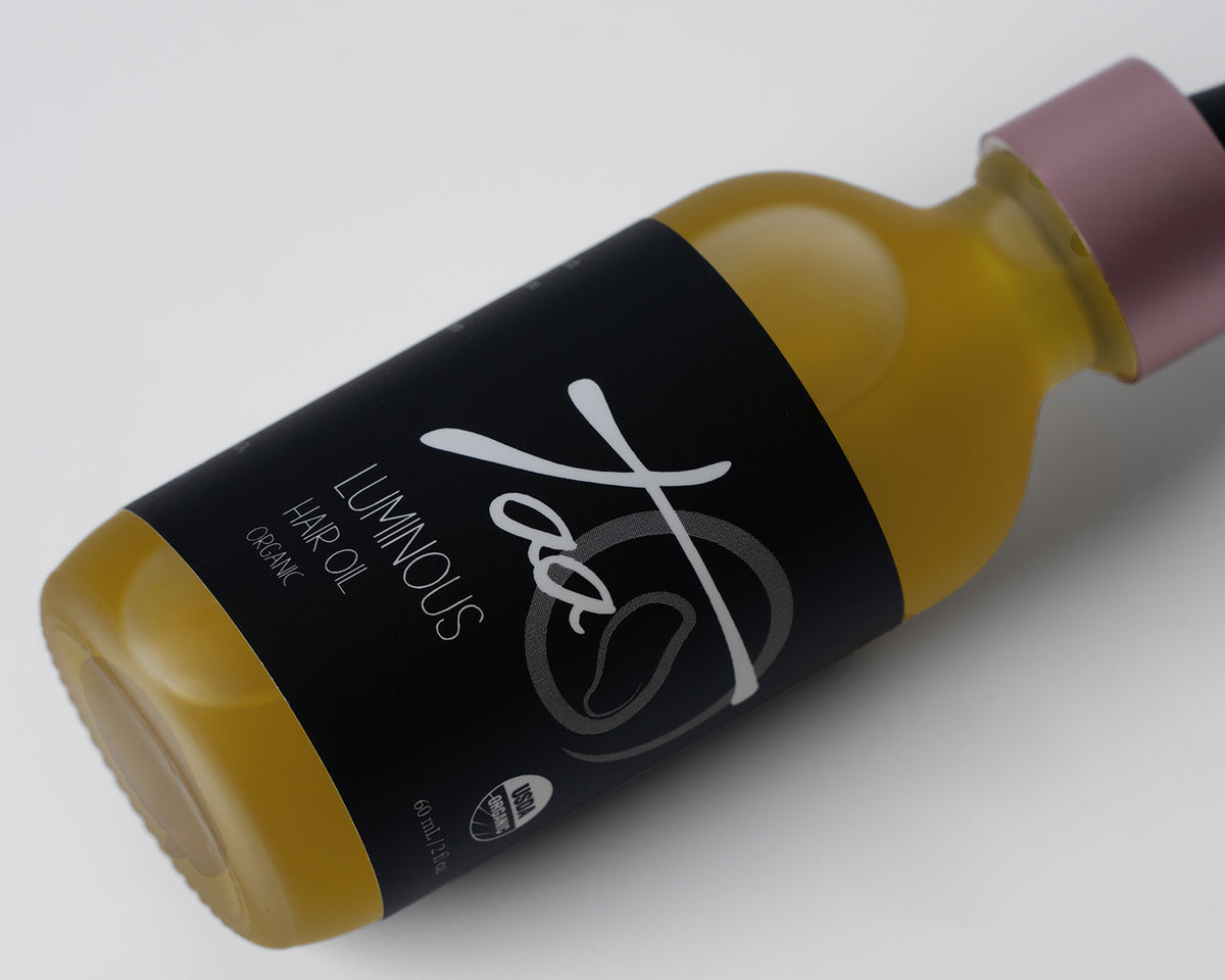 Aceite capilar luminoso